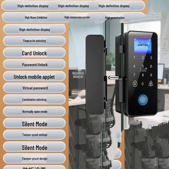 Smart Fingerprint Password Door Lock — Smart Lock, Shengbei