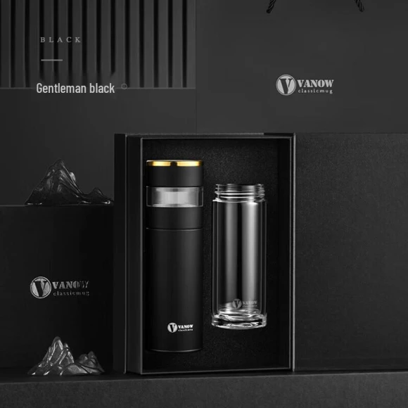 Smart Insulated Tea Infuser Mug — Smart Water Bottle, Vanow