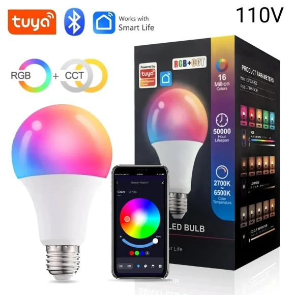 Smart LED Bulb — Smart Light Bulb, Tuya