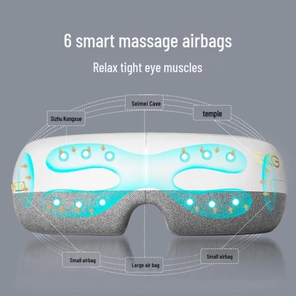Smart Visual Eye Massager — Massage Gun, SKG