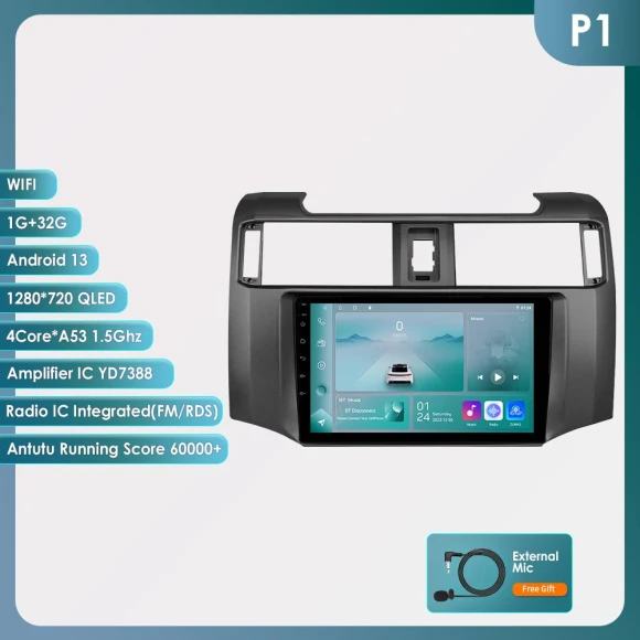 Car Multimedia Player with 9-inch Smart Screen — Car Infotainment System, Hizpo