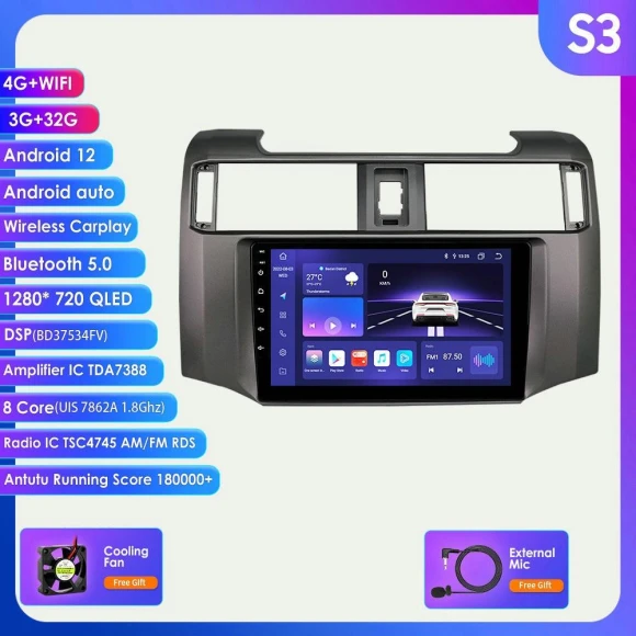 Car Multimedia Player with Smart Screen — Car Infotainment System, Hizpo