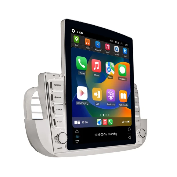 Car Radio Stereo with Android, 2Din Multimedia Video Player, 4G GPS Navigation, Carplay — Car Infotainment System, Reakosound