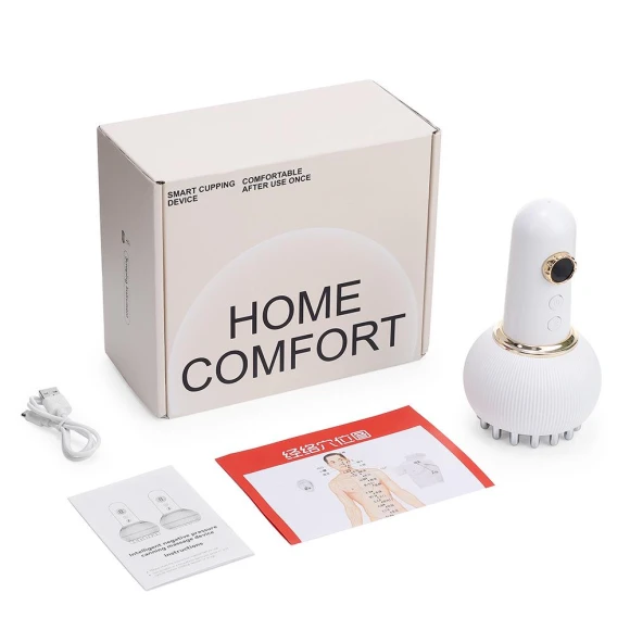Full Body Electric Cupping and Hot Compress Device — Massage Gun, Global Beauty