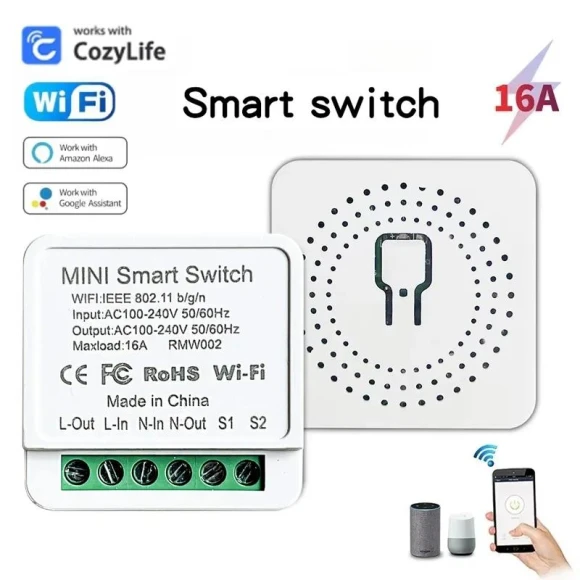 Mini WiFi Smart Switch — Smart Switch, Automobile Club