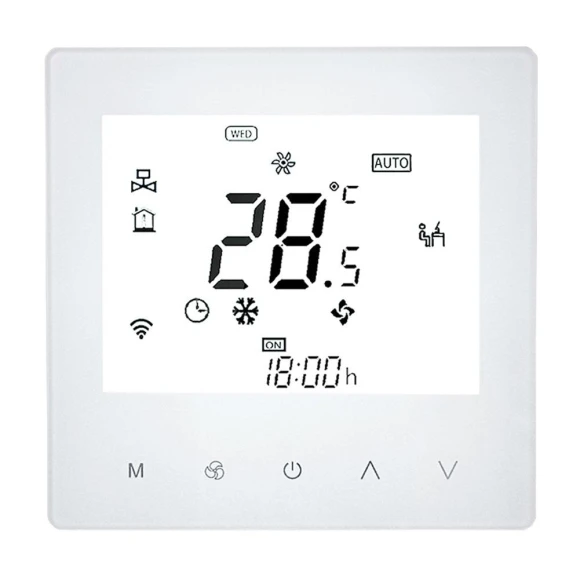 Programmable Heating Thermostat Remote Temperature Panel — Smart Thermostat, superme live