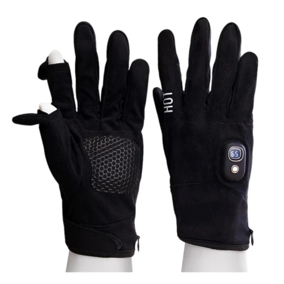 Rechargeable Electric Heated Winter Gloves Touchscreen Compatible — Heated Gloves, Deamos