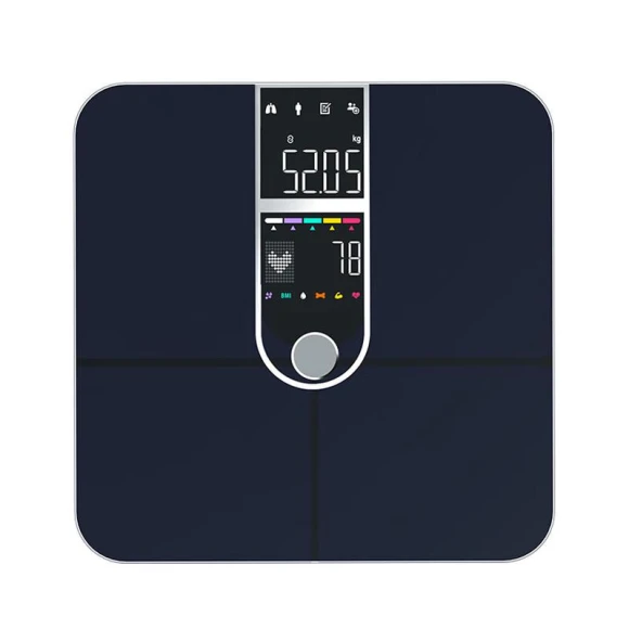 Smart Body Fat and Heart Rate Scale with VA Color Screen — Smart Scale, Wo Lai