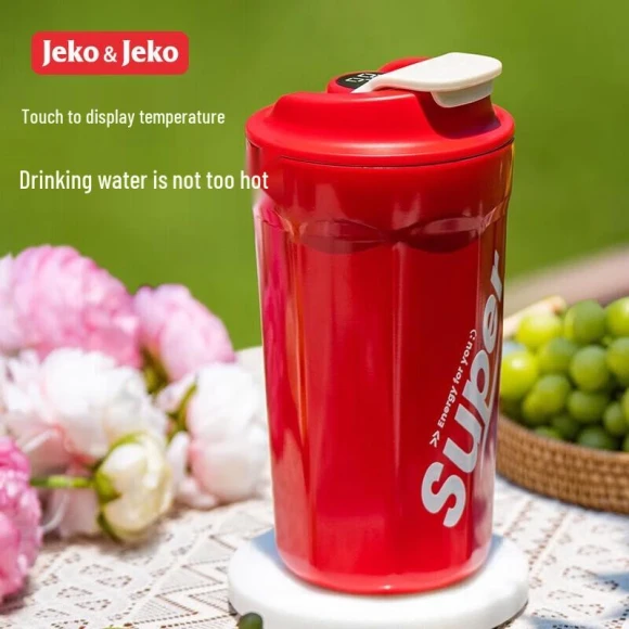Temperature Display Coffee Mug — Smart Water Bottle, JEKO&JEKO