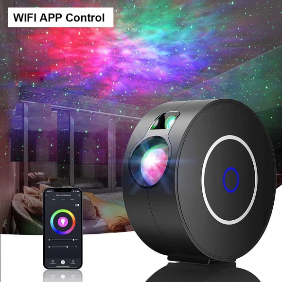 WiFi Smart Aurora Galaxy Star Projector Night Light — Smart Projector, Artesano Home