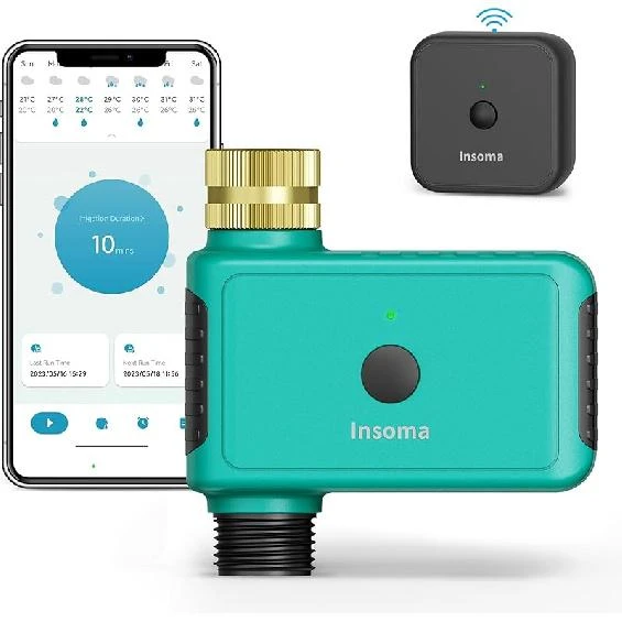 Smart Hose Watering Timer with Wi-Fi Hub — Irrigation System, 2KLJ