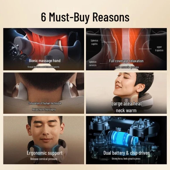 Smart Neck Massager — Massage Gun, SKG