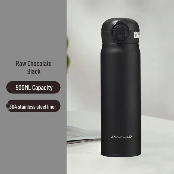 Smart Thermos with LED Temperature Display — Smart Water Bottle, Junshiqi