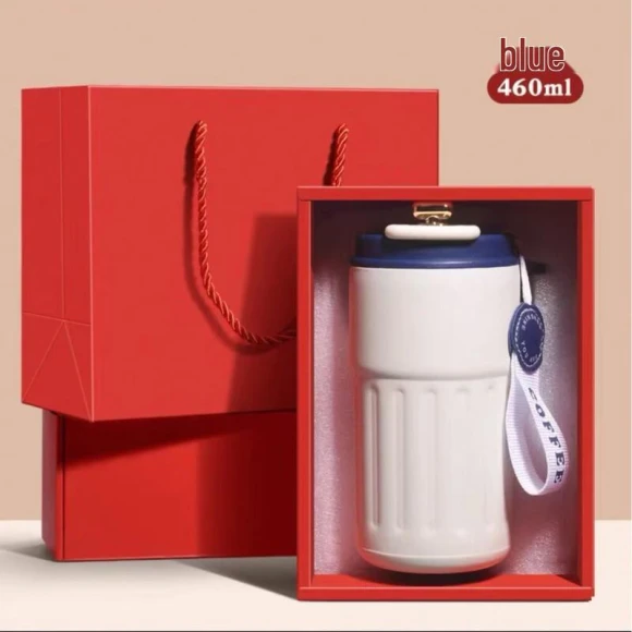 Stainless Steel Smart Coffee Thermos — Smart Water Bottle, Shangqi