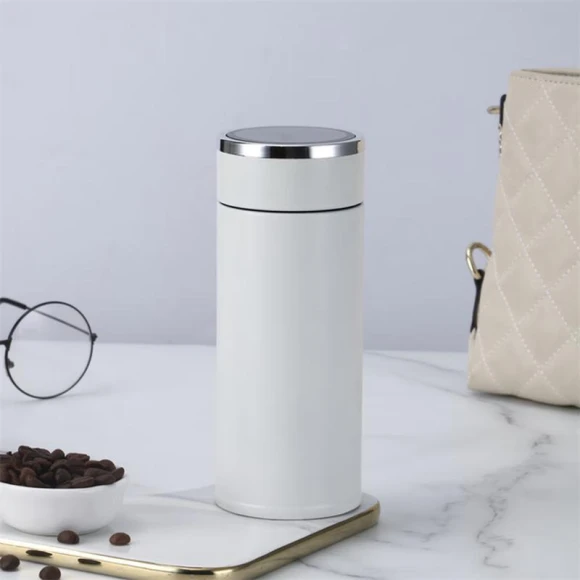 Stainless Steel Smart Insulated Tea Infuser Bottle — Smart Water Bottle, Haofeng