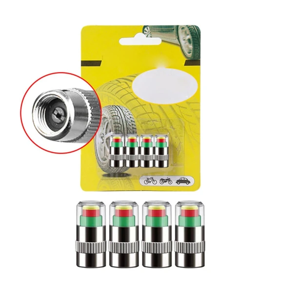 Tire Pressure Monitor Stem Caps — TPMS, Far East