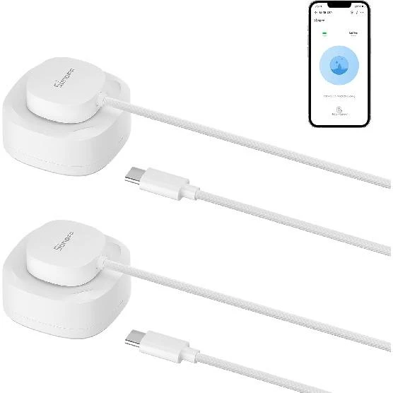 Water Leak Sensor with Detection Cable — Water Shut Off Valve, Sonoff