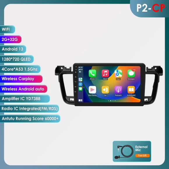 4G Car Stereo Radio Video Multimedia Player Monitor — Car Infotainment System, Hizpo