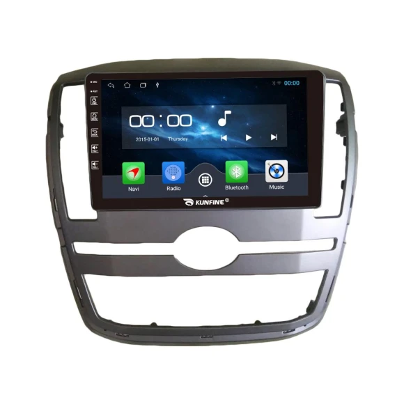 9 Inch Android Radio with CarPlay and Android Auto — Car Infotainment System, KUNFINE