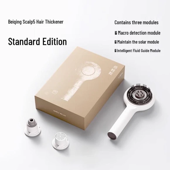 AI Smart Scalp Massager & Hair Care Device — Massage Gun, Breo