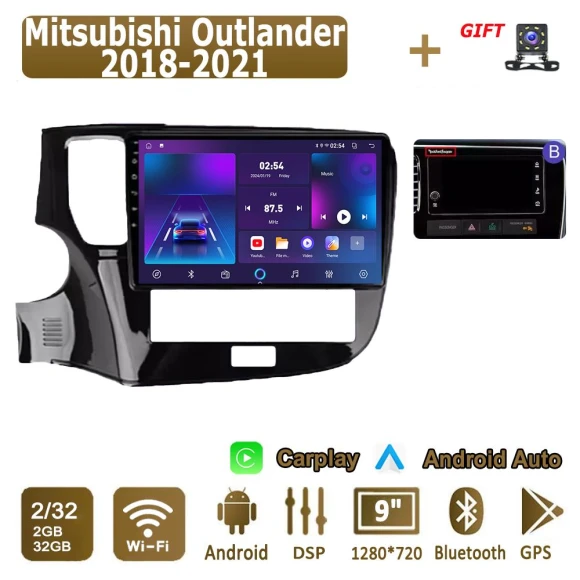 Android CarPlay Car Radio Multimedia Player — Car Infotainment System, icreative