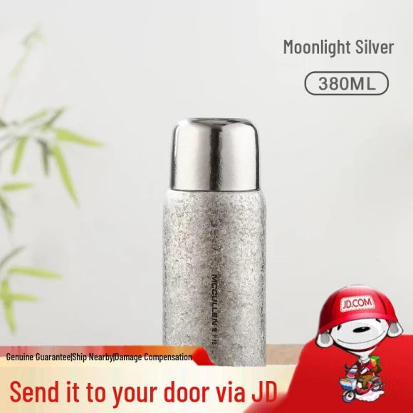 Pure Titanium Insulated Tea Separation Bottle with Temperature Display — Smart Water Bottle, MCCULLEN