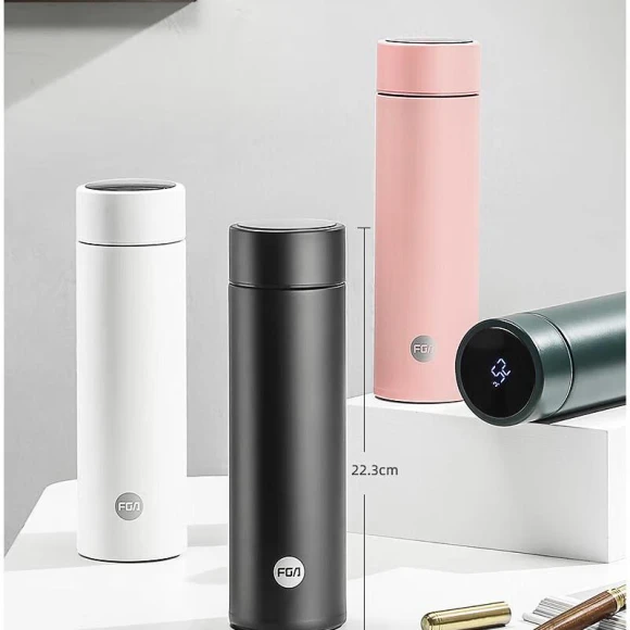 Smart Digital Thermos — Smart Water Bottle, Fuguang