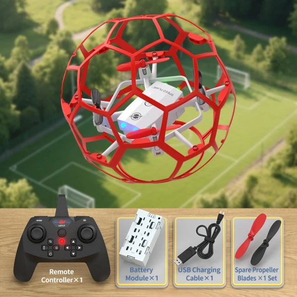Spherical Hollow Cup Football Drone — Drone, Fashnics