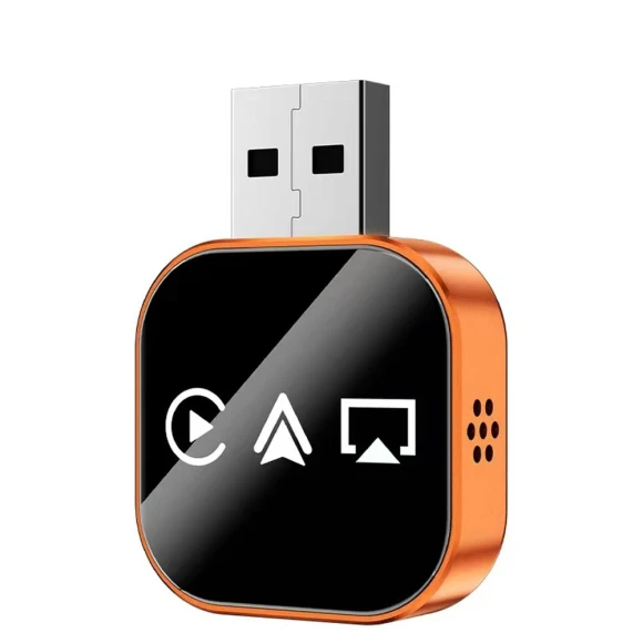 Wireless CarPlay Adapter with AI Box — Car Infotainment System, Marathon