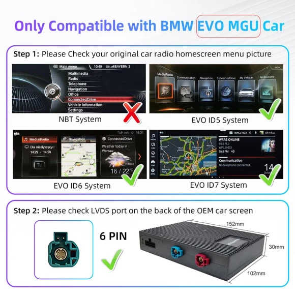 Wireless CarPlay and Android Auto Adapter with Rear View Camera — Car Infotainment System, The Cozy Nook