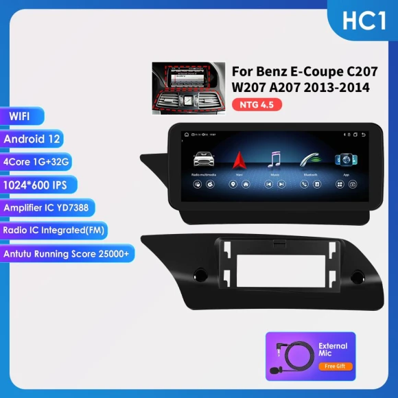 Android 13 Car Radio with CarPlay — Car Infotainment System, OSSURET