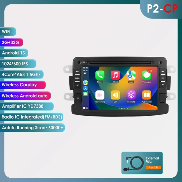 Intelligent Android Car Stereo — Car Infotainment System, Hizpo