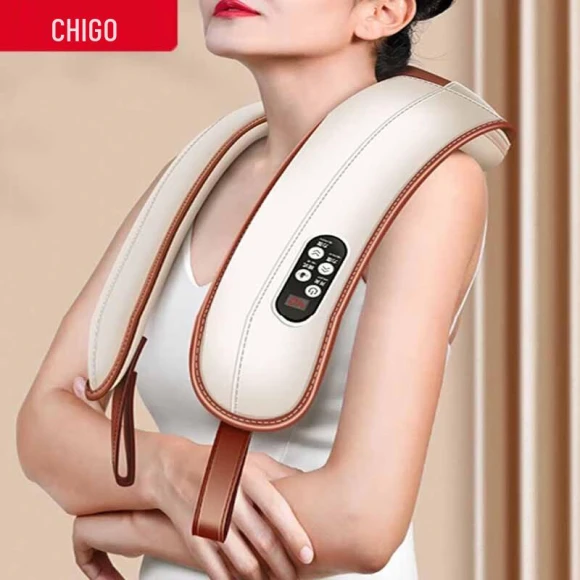 Smart Neck and Shoulder Massager Shawl — Massage Gun, Chigo