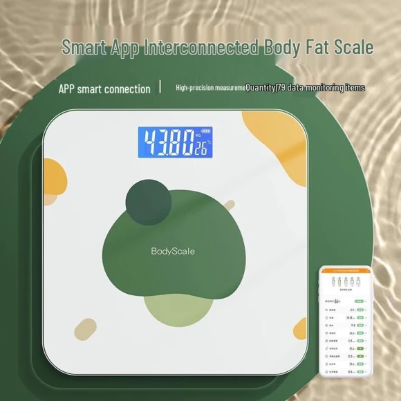 Smart Rechargeable Body Fat Scale — Smart Scale, ACVER