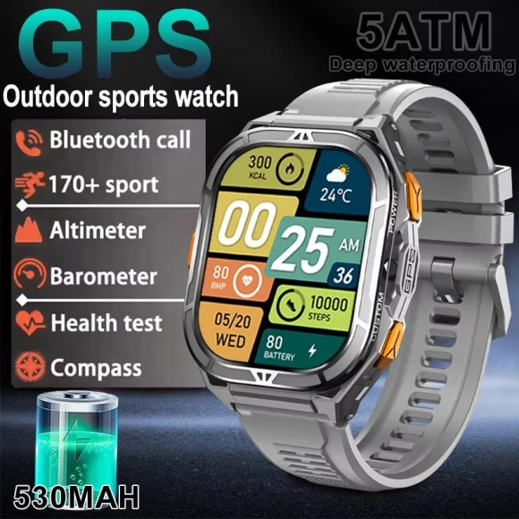Smart Watch with GPS and Dual-Frequency — GPS Watches, JT-Online