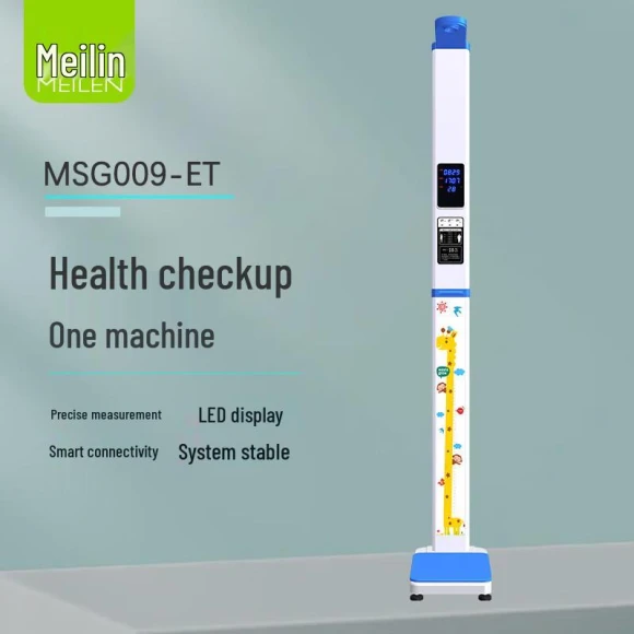 Ultrasonic Body Fat and Height Measurement Scale — Smart Scale, Meilen