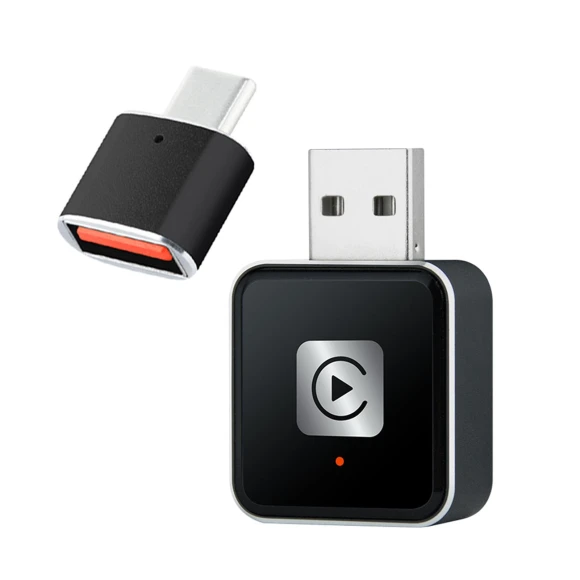 Wireless Android Auto and CarPlay Box Adapter — Car Infotainment System, Elenxs