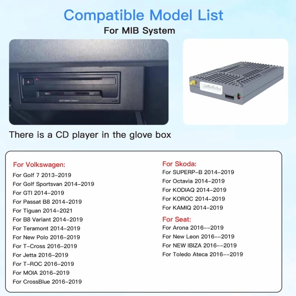 Wireless CarPlay Android Auto Multimedia Accessory — Car Infotainment System, JOHO