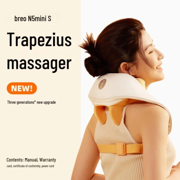 Wireless Neck and Shoulder Massager — Massage Gun, Breo