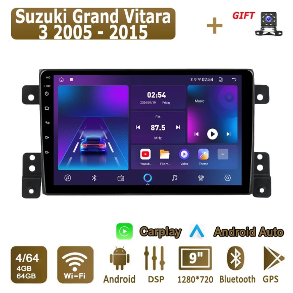 Android CarPlay Multimedia Head Unit — Car Infotainment System, icreative