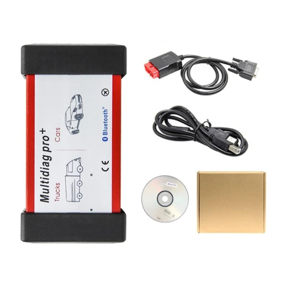 Double Plate Bluetooth OBD Automotive Diagnostic Tool — OBD2 Scanners