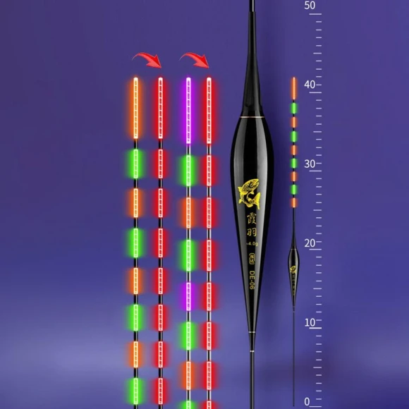 Electronic Fishing Float with Strike Light — Fishing Bite Alarm, SHbeimao