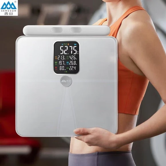 Smart 8-Electrode Body Fat Scale with Heart Rate Monitor — Smart Scale, Xiangshan
