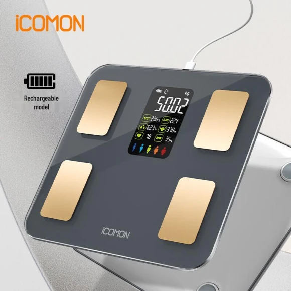 Smart Body Fat and Heart Rate Scale — Smart Scale, ICOMON