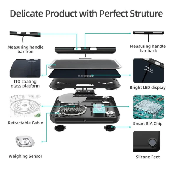 Smart Body Fat Scale — Smart Scale, ICOMON