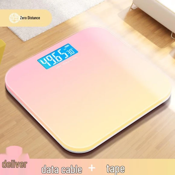 Smart Rechargeable Body Fat Scale — Smart Scale, LINGJULI