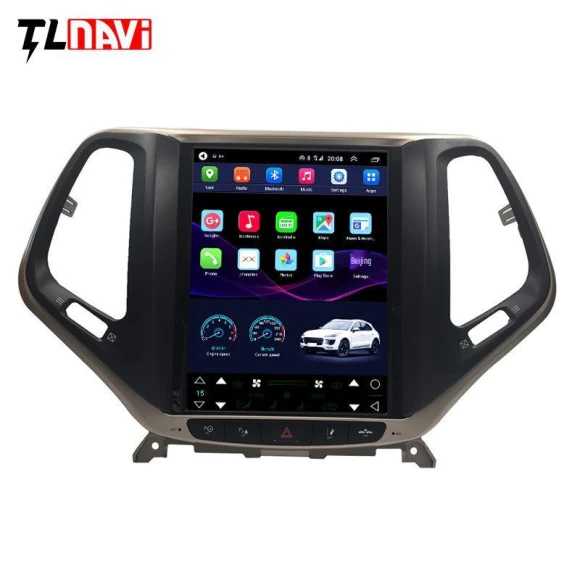 Vertical Screen Android Navigation System with Rearview Camera and CarPlay — Car Infotainment System, GearUp AutoMoto