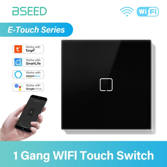 WiFi Touch Switches — Smart Switch, Simplistic Living Home