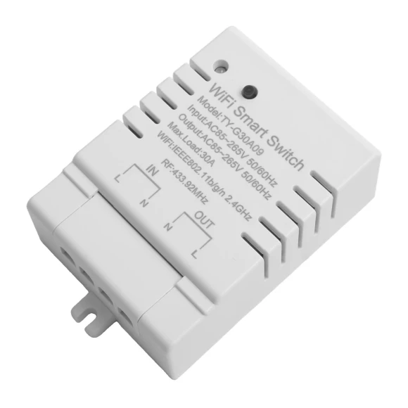 Wireless Controller for AC Power with Timer and Power Monitor — Smart Switch, Actually lighting