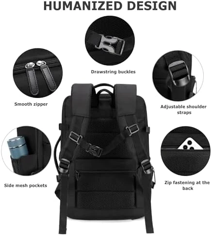 2 Piece Set Hard Shell Spinner Wheels Luggage with Laptop Bag — Smart Luggage, feilario